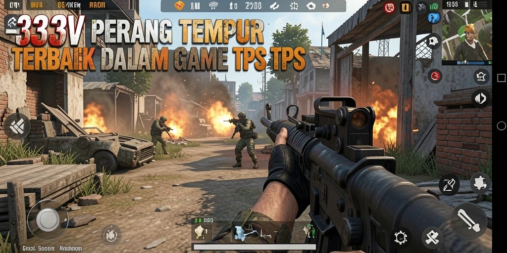 Tampilan gameplay seru dan intens dalam <strong>333V</strong> TPS.