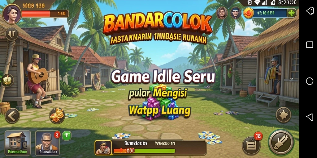 Tampilan gameplay <strong>BANDARCOLOK</strong> yang menawan dan menenangkan.