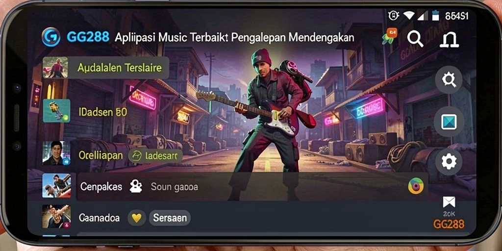 Tampilan gameplay interaktif yang seru dan menarik di GG288.