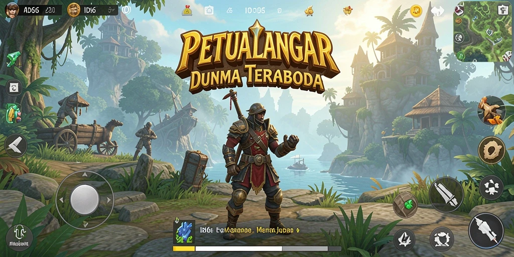 Tampilan gameplay Open World yang menakjubkan dari ID66.