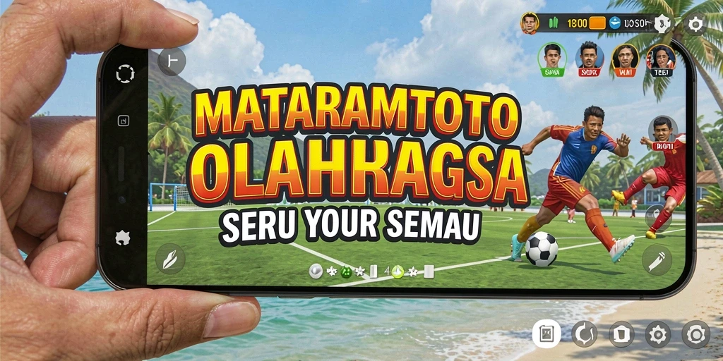 Tampilan gameplay menarik dari MATARAMTOTO dengan aksi olahraga seru.