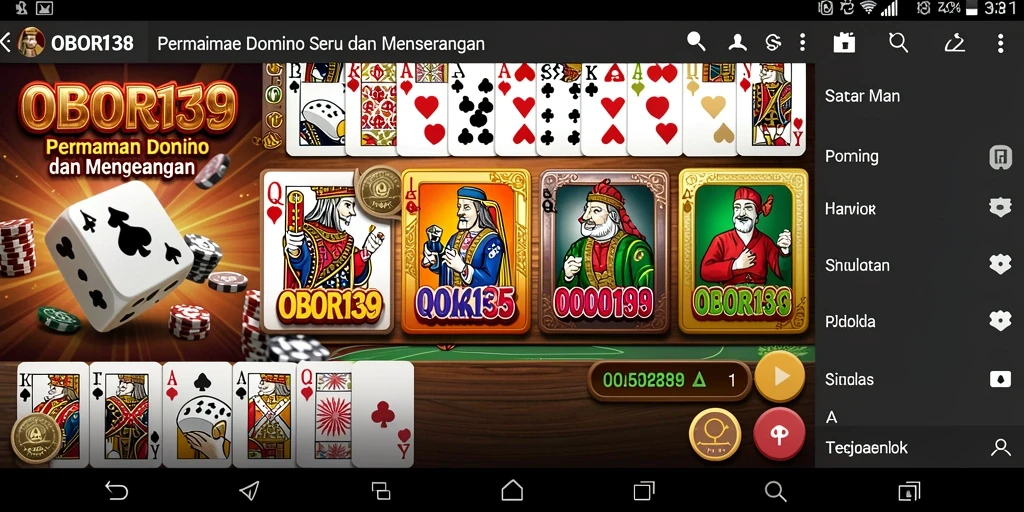 Screenshot OBOR138 menampilkan gameplay seru dengan grafis menarik.