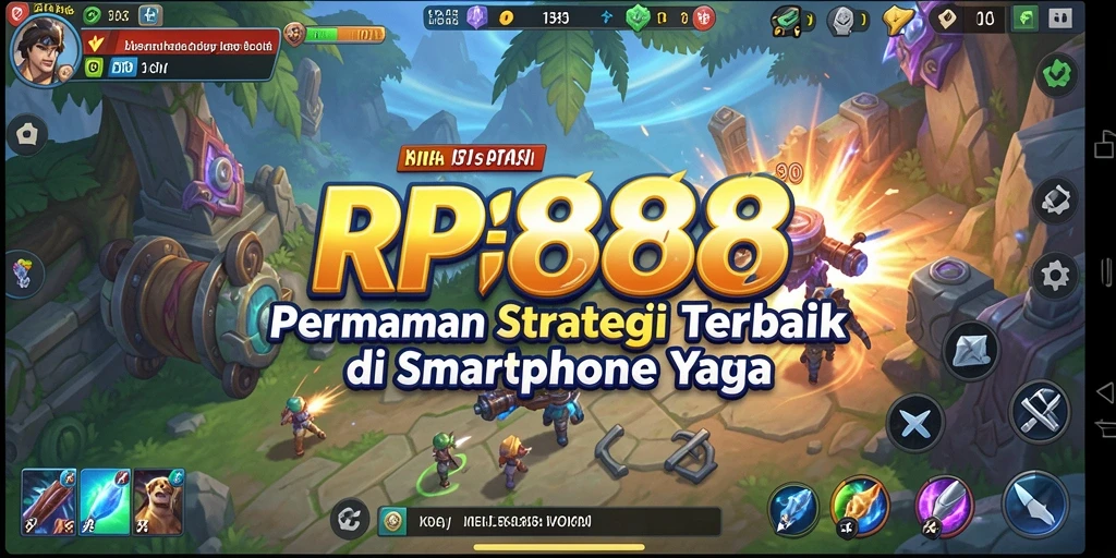 Tampilan gameplay RP888 yang menegangkan dan strategis.