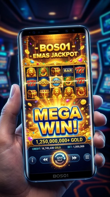 Screenshot tampilan utama aplikasi bos01.